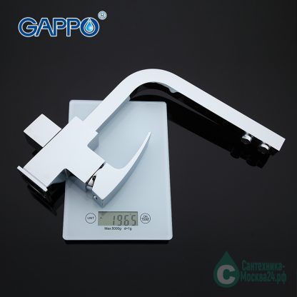 Смеситель GAPPO G4307 для кухни с краном для питьевой воды вес