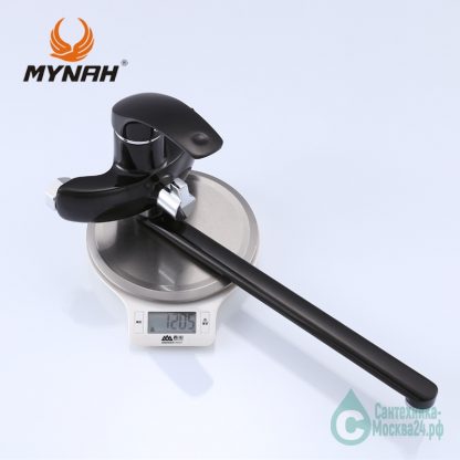 Смеситель MYNAH M2203I черный для ванны с душем (6)