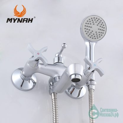 Смеситель с коротким поворотным изливом для ванны M3060H MYNAH (3)