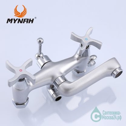Смеситель с коротким поворотным изливом для ванны M3060H MYNAH (5)