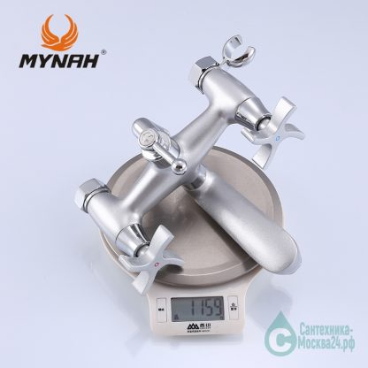 Смеситель с коротким поворотным изливом для ванны M3060H MYNAH вес
