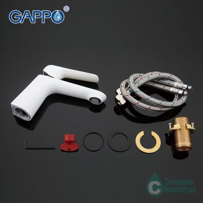 GAPPO G1080 комбинированный белое с золотом (4)