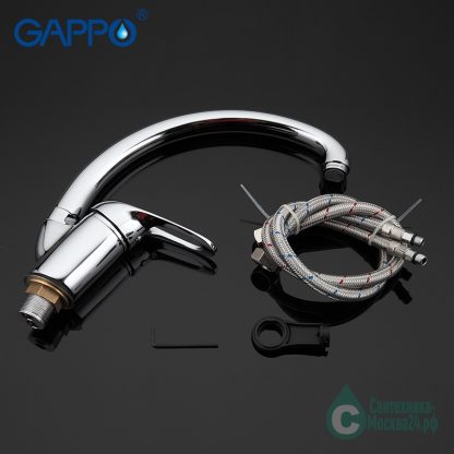 Смеситель GAPPO FABIO G4138 для кухни (3)