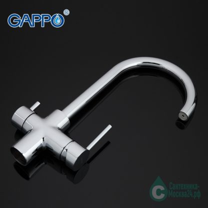 Смеситель GAPPO G1052-8 для кухни с краном для питьевой воды (6)