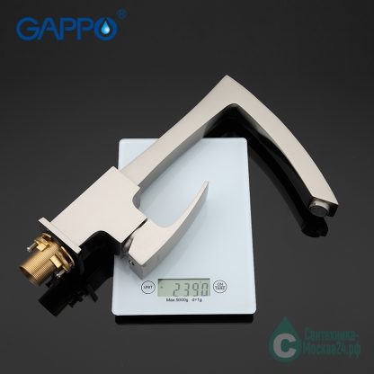 Смеситель GAPPO JACOB G4007-5 для кухни сатин (6)