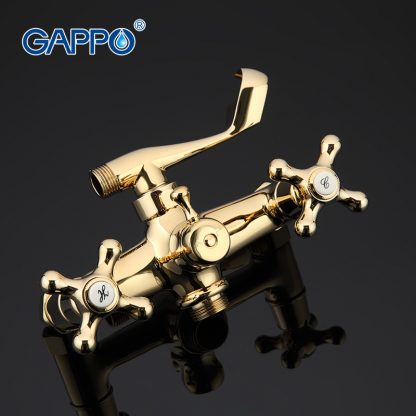 Смеситель GAPPO SOFIA G2263-6 для ванны в цвете золото (1)